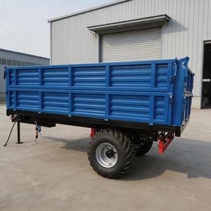 New Single Axle Steel Semi-<b>Trailer</b> Dump <b>Trailer</b> for <b>Tractor</b> Truck <b>Trailer</b> - Product Image 3