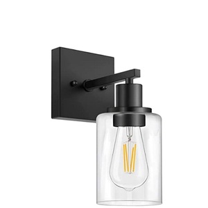 <span class=keywords><strong>Applique</strong></span> murale <span class=keywords><strong>vintage</strong></span> E26 en métal noir pour <span class=keywords><strong>salle</strong></span> <span class=keywords><strong>de</strong></span> <span class=keywords><strong>bain</strong></span> lampe <span class=keywords><strong>miroir</strong></span> avec LED moderne intérieur allée couloir salon chambre éclairage - Product Image 3
