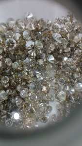 เพชรทรงกลมตัดยอดเยี่ยมลูกโลกหลวมขุดได้เพชรธรรมชาติสีน้ำตาลหรือทำเครื่องประดับ - Product Image 5