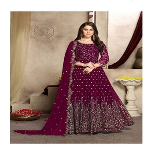 Impressionnant qualité pakistanaise Logo personnalisé conception brodé Boutique robe de soirée pour les femmes/nouvelle robe de soirée de mode pour femmes d'été - Product Image 2