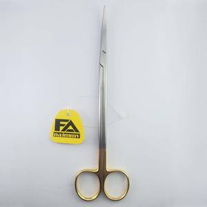 Tijeras Quirúrgicas Metzenbaum FAM de Calidad Premium # Cuchillas Quirúrgicas de Acero Inoxidable Clase II 684 con/sin Filo de Corte TC (Cuchillas Rectas) - Product Image 1