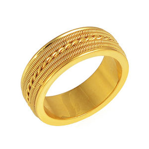 High quality wholesale manufacturer 925 sterling silver texture <b>plain</b> band <b>ring</b> ready stock low price for men's jewellery - Product Image 3