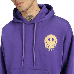 Sudadera con capucha personalizada para hombre Ajuste a medida Colores personalizados Servicio DTG DTF Etiquetas personalizadas Acento de diamantes de imitación Cambio rápido de fábrica - Product Image 5