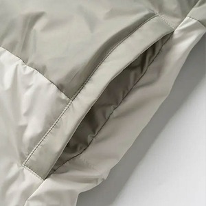 OEM Customized Men's Winter Hooded Canvas Puffer <b>Jacket</b> with Custom Designs - Product Image 6