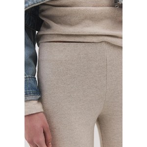 Pantalon décontracté à jambes larges 100% coton Coupe classique - Product Image 3