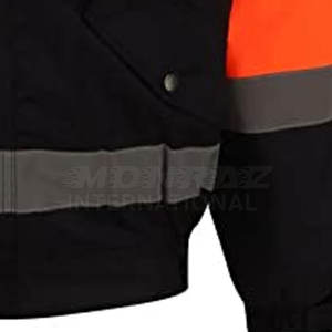 Veste de sécurité en polyester 100% respirante et imperméable à séchage rapide pour hommes vente en ligne de vêtements de travail - Product Image 6
