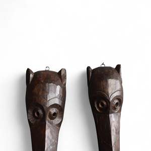 Rustic-<b>Style</b> Wooden <b>Head</b> Design - Product Image 3