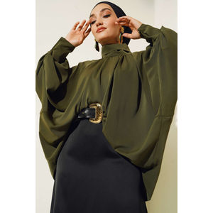 Nouvelle saison vêtements islamiques d'hiver pour femmes robe Abaya caftan tunique Dubaï mode islamique musulmane robes islamiques de fabrication turque - Product Image 4