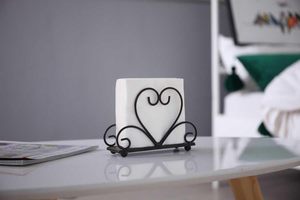Nouveauté : Porte-serviettes en métal noir pour la décoration des restaurants et des hôtels à prix abordable - Product Image 4