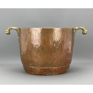 Fabrication OEM de seau à glace en laiton de style haut de gamme pour collection de barware haut de gamme, offrant un luxe et des performances pratiques - Product Image 1