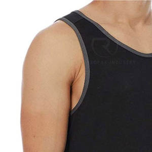 Vente directe d'usine grande taille hommes été débardeur Pakistan-Made Fitness vêtements tricoté méthode de tissage - Product Image 6