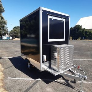 Gran oferta 2023, carrito de comida móvil, cocina totalmente equipada para restaurantes de comida rápida para concesión, camión de comida, perritos calientes, helado - Product Image 5