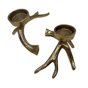 Portavelas clásico de doble Luz de té, decoración del hogar de la industria de tendencia con soporte votivo de diseñador para Material de Metal de Navidad - Product Image 3