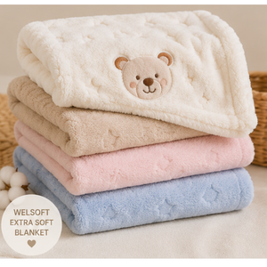 ผ้าห่มขนแกะนุ่มพิเศษสำหรับเด็กแรกเกิด ยี่ห้อ Fronte Home รุ่น Extra Soft Baby Welsoft ใช้ได้ทุกฤดู สามารถปรับแต่งได้ ผลิตโดยโรงงาน OEM โดยตรง - Product Image 4
