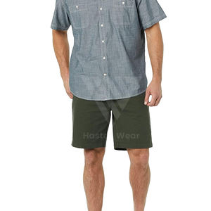 Pantalones Cortos Deportivos Casuales para Hombre de Alta Calidad, Transpirables, de Secado Rápido, Impermeables, Diseño Personalizado, Patrón Sólido, Ecológicos - Product Image 3