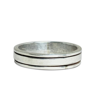 Hot Fashion Cute Style Spinner <b>Fidget</b> Band <b>Rings</b> Rotating <b>Anxiety</b> Relief Jewelry Promising Wedding Christmas Gift for Her - Product Image 1