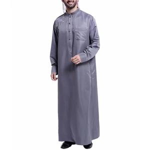 Vêtements islamiques thermiques pour hommes, best-seller, respirant, Jubbah, Thobe musulman, différentes couleurs, robe Jalabiya, Thobe grande taille pour garçon - Product Image 3