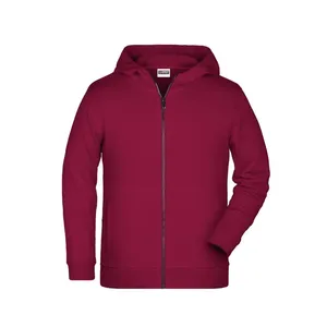 Sweat à capuche zippé bio et durable pour enfants – Sweats et pulls promotionnels - Product Image 2