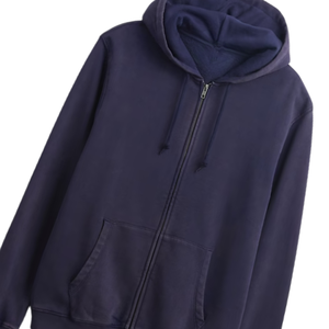 Sudaderas con Capucha y Cremallera Premium para Hombre, MOQ Bajo, Chaqueta de Felpa de Algodón, Cremallera Completa, Logotipo 100% Personalizado, OEM, Sudaderas con Capucha y Cremallera para Hombre de Invierno - Product Image 3