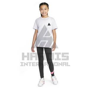 Camisetas lisas de algodón 100% de alta calidad para niños Camisetas en blanco con logotipo personalizado de secado rápido - Product Image 6