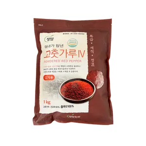 [JUNGTOP] POWDERED RED PEPPER FOR SEASONING THICK IV 1KG Red Pepper Korean Kimchi Seasoning Powder Wholesale