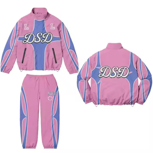 Survêtements en nylon pour hommes de haute qualité, coupe-vent, impression de logo personnalisée, léger, séchage rapide, antibactérien, décontracté, unisexe - Product Image 2