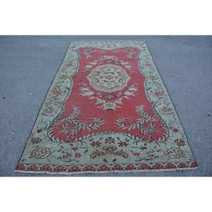 Vintage turc grande zone tapis classique rouge vert Patchwork Design laine matériel Latex Rectangle 9x12 Tabriz pour couloir chambre - Product Image 1