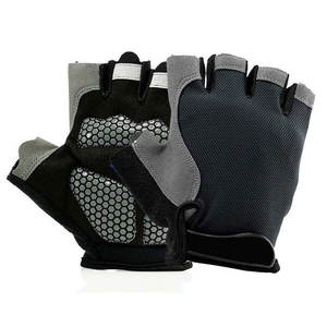 Guantes de ciclismo, guantes de medio dedo, antideslizantes, absorbentes de golpes, transpirables, para Fitness, ciclismo, deportes al aire libre, unisex - Product Image 2