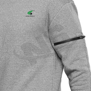 Sudadera de mezcla de algodón básico Premium para hombre, traje liso suelto, ropa de invierno personalizable, sudaderas de proveedor de Pakistán - Product Image 6