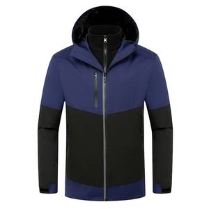 Chaqueta Acolchada con Capucha de Lona para Hombre, Diseño Nuevo, Logotipo Personalizado, Ligera, Impermeable, Transpirable, Talla Grande, con Cierre, para Exteriores - Product Image 3
