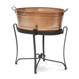 Diseño fantástico Decoración del hogar Vajilla Cubo de vino Tina de vino de metal de alta calidad y enfriadores de vino al mejor precio - Product Image 6