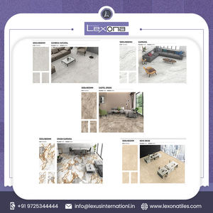 Carreaux émaillés en porcelaine classique moderne 1000X1000mm grande dalle pour sol de salle de bain pour hôtels - Product Image 6