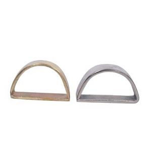 ANNEAUX DE SERVIETTE EN MÉTAL EN SEMICIRCLE TABLE À MANGER ANNEAU DE TISSU DE SERVIETTE DÉCORATIF - Product Image 2