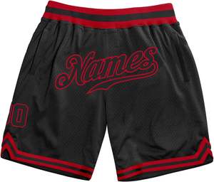 Pantalones cortos de baloncesto personalizados pedidos a granel Servicio OEM disponible Ajuste cómodo con logotipo sublimado para uniforme deportivo - Product Image 1