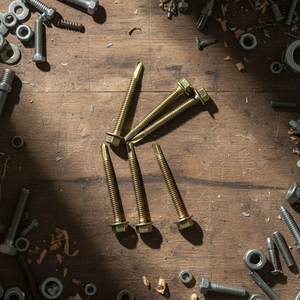 Hex Washer Head Self-Drilling Class 8 Carbon Steel Galvanized Phosphate Standard Thread PDC Brand Durable <b>Screw</b> Inch - Product Image 1