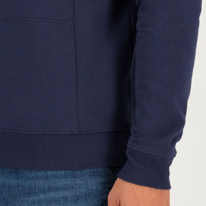 Sudadera de Cuello Redondo de Algodón 100% de Alta Calidad al por Mayor para Hombre, Ropa de Invierno de Felpa Sólida, Técnica de Teñido Liso - Product Image 6