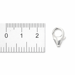 ตัวล็อคแบบปลา ทำจากเงินแท้ 925 ชุบเคลือบ ขนาด 16 มม. บรรจุในถุง มีตัวเลือกขนาด 12 มม. ให้เลือก - Product Image 3