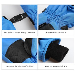 สูงคุณภาพที่ดีที่สุดต่ําฤดูหนาวหิมะฤดูหนาวถุงมือผู้ชายกันลมกันน้ําสําหรับถุงมือสกีคุณภาพสูงราคาถูกอัตรา - Product Image 2