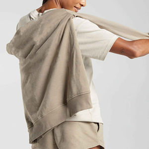 เสื้อมีฮู้ดสำหรับผู้หญิงสินค้ามาใหม่สีและโลโก้ออกแบบได้ตามต้องการ - Product Image 5