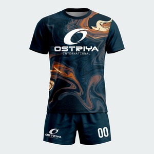Uniformes de Voleibol Personalizables al por Mayor para Hombre, de Secado Rápido, Transpirables, 100% Poliéster, Cuello Redondo, MOQ Bajo de 2 Conjuntos - Product Image 2