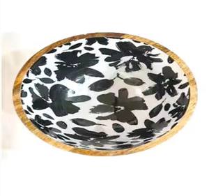 Vajilla decorativa de madera para el hogar y la cocina, cuenco para servir, fabricado por un exportador indio - Product Image 1