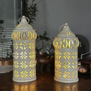 Soporte de candelita de Metal de calidad superior Soporte de vela festivo Portavelas islámico Soporte de lámpara de Ramadán Eid Al Fitr Decoración de celebración - Product Image 6