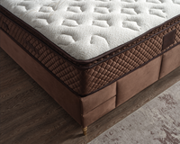 Conjuntos de Muebles de Dormitorio de Hotel con Camas de Plataforma con Cabecero Individual de Tela Cómoda y Diseño de Lujo, Tamaños King, Queen y Doble