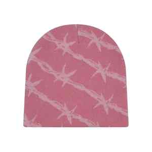 Bonnet en mohair imprimé numérique personnalisé avec des fibres fines de style plage pour l'isolation et le confort hivernal - Product Image 5