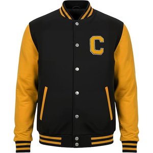 Venta caliente amarillo personalizado bordado Diseño Varsity chaquetas de hombre de moda Letterman hombre chaquetas de invierno para hombre transpirable - Product Image 1