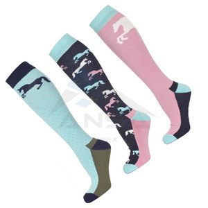 Custom Made Equestrian Riding <b>Socks</b> Premium Combed Cotton Yarn Knee High <b>Long</b> Stockings for Ultimate Comfort & Performance - Product Image 5