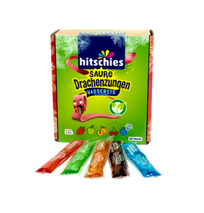 Bulk Hitschies Sour Dragon Tongues 125g 24 Bags Per Case Store In Cool Dry Place 12 Month Shelf Life For Export - Product Image 1