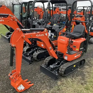 Miniexcavadora U10-5 de 1 Tonelada y 10.3 HP, Giro de Cola Cero, Compacta, Oruga, para Construcción Urbana, Motor y Bomba de Japón, 1 Año de Garantía - Product Image 2