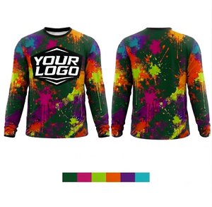 Camiseta de Paintball Personalizada, Camiseta de Speedball con Nombre, Número y Logotipo del Equipo, para Adultos, de Spandex/Poliéster, Manga Corta - Product Image 2
