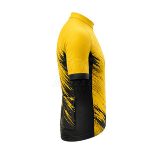 Active Fit Men <b>Cycling</b> Jersey Lightweight Breathable Customized Polyester Stretch Material High Quality for Outdoor Riding - Product Image 4